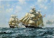 unknow artist Seascape, boats, ships and warships. 113